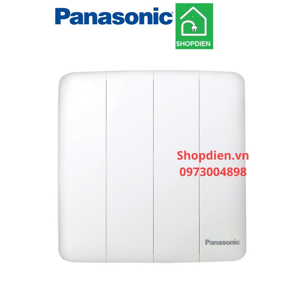 WMT508-VN Panasonic Công tắc bốn 2 chiều MINERVA màu trắng