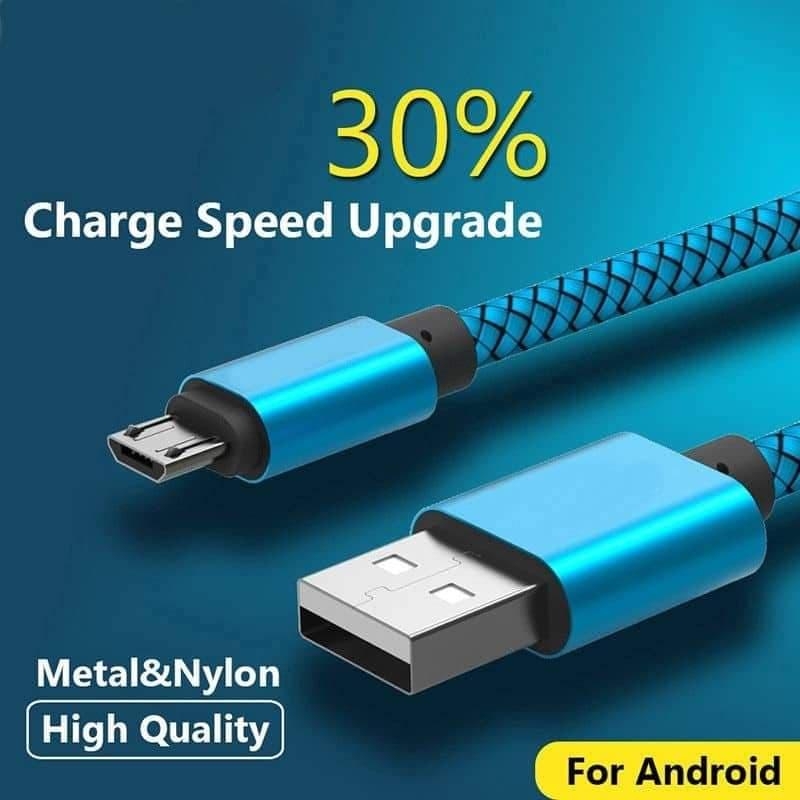 Cáp sạc dài 3m chuẩn MicroUSB cho các máy Android Samsung Oppo Huawei...