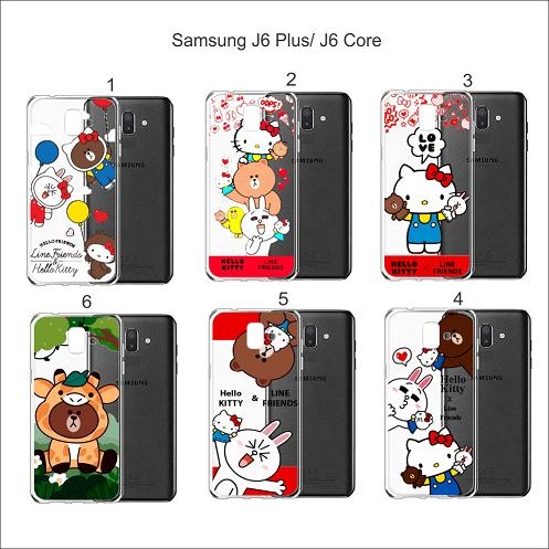 Ốp lưng J6 Plus hình Gấu Brown Thỏ Cony