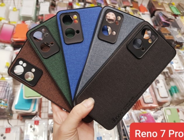 Ốp lưng dẻo vải cho Reno 7 Pro