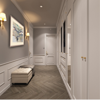 Tranh trong không gian biệt thự Hà Nội