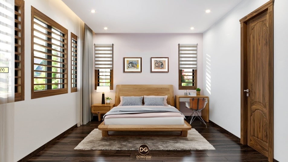 Tranh trong không gian biệt thự 2