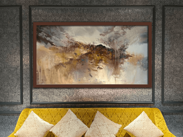 Tranh trong không gian khách sạn Grand Mercure