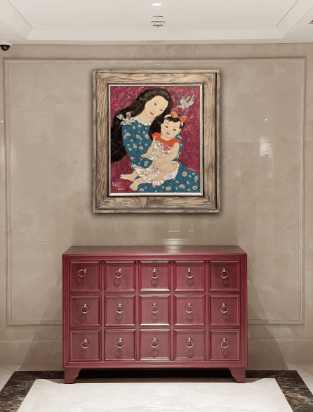 Tranh trong không gian khách sạn Grand Mercure