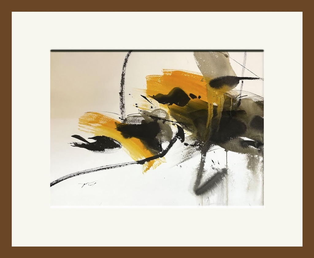 Tranh màu nước vào không gian phòng ngủ