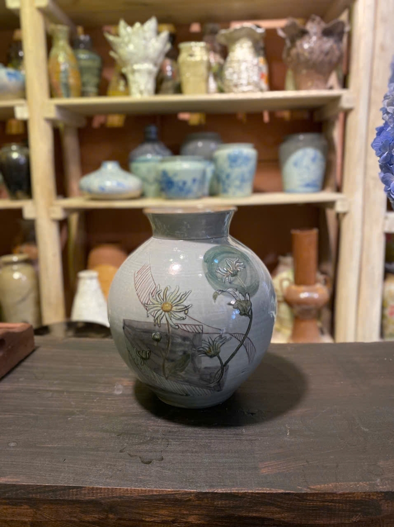 Gốm men tự nhiên