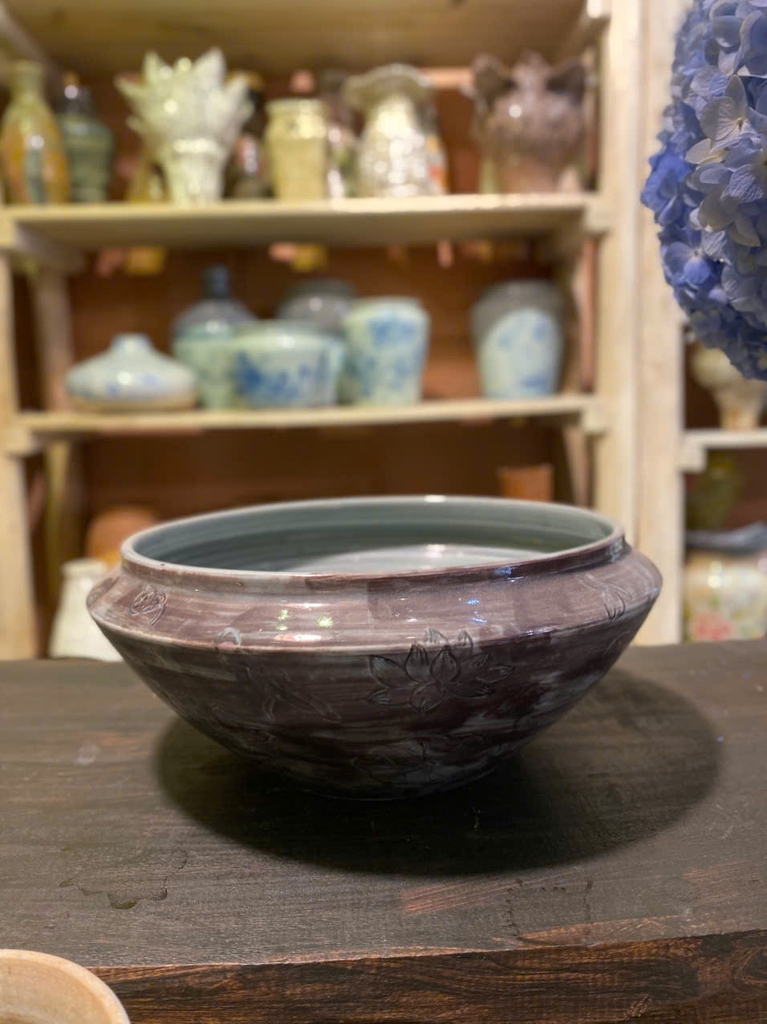 Gốm men tự nhiên