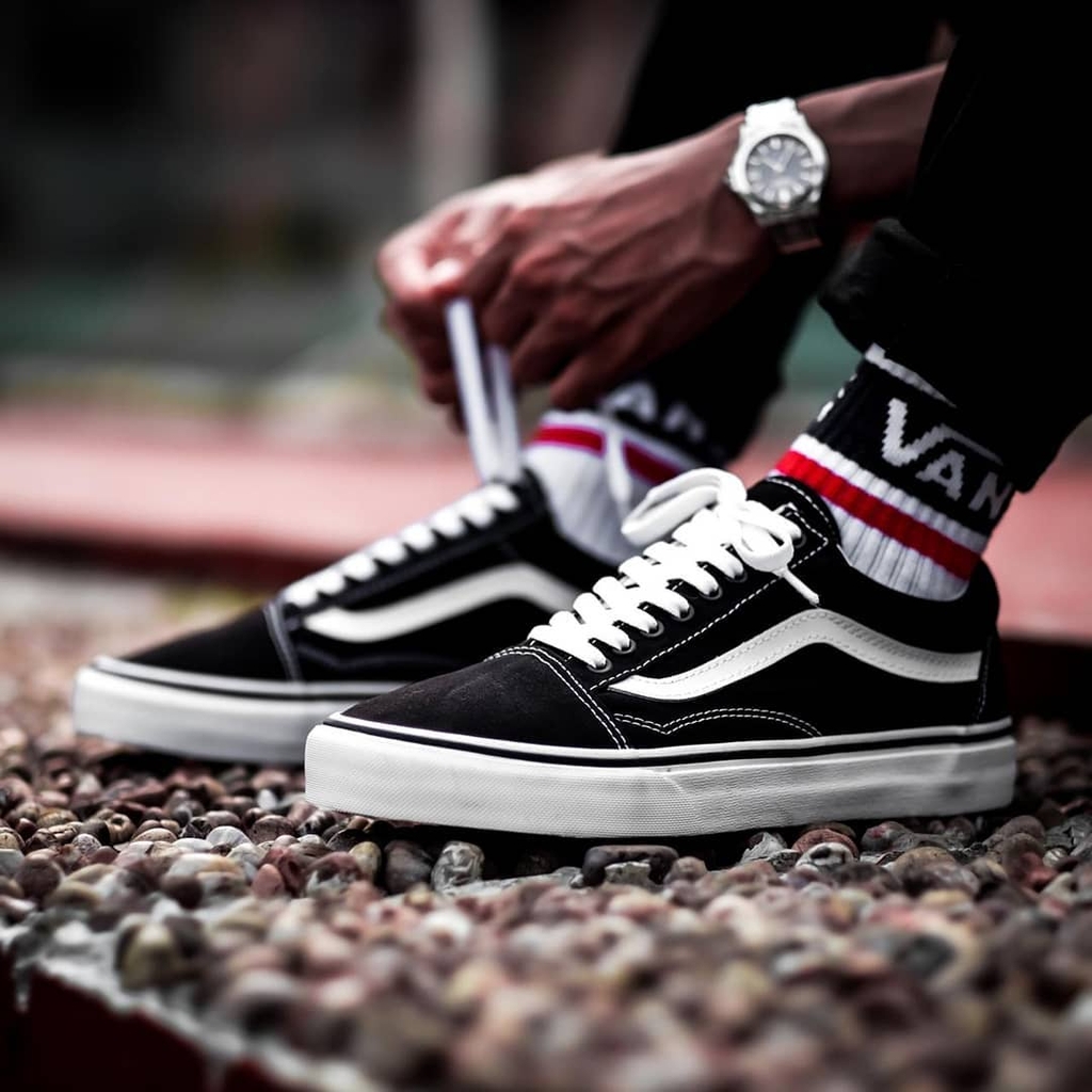 Vans Old Skool Black White