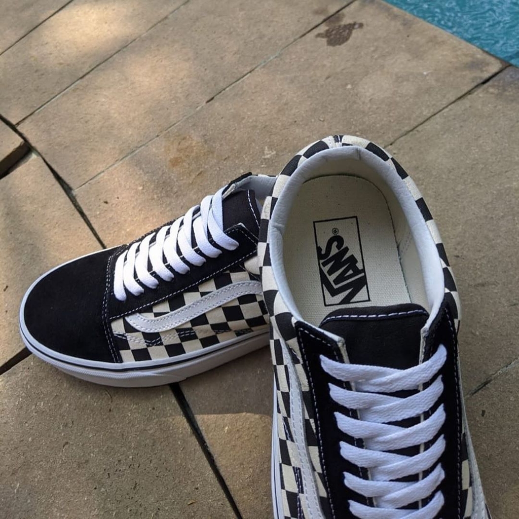 Vans Old Skool Primary Checkerboard