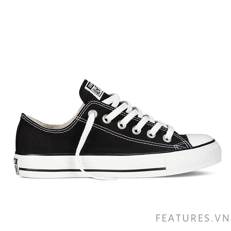 kedelig Levere styrte Converse Chuck Taylor All Star Classic Black & White Low Features Vietnam