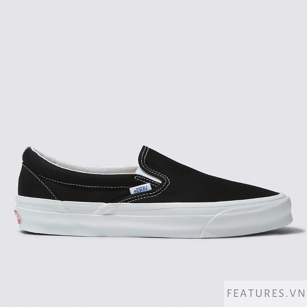 Vans Vault Og Slip On Lx Black White Features Vietnam