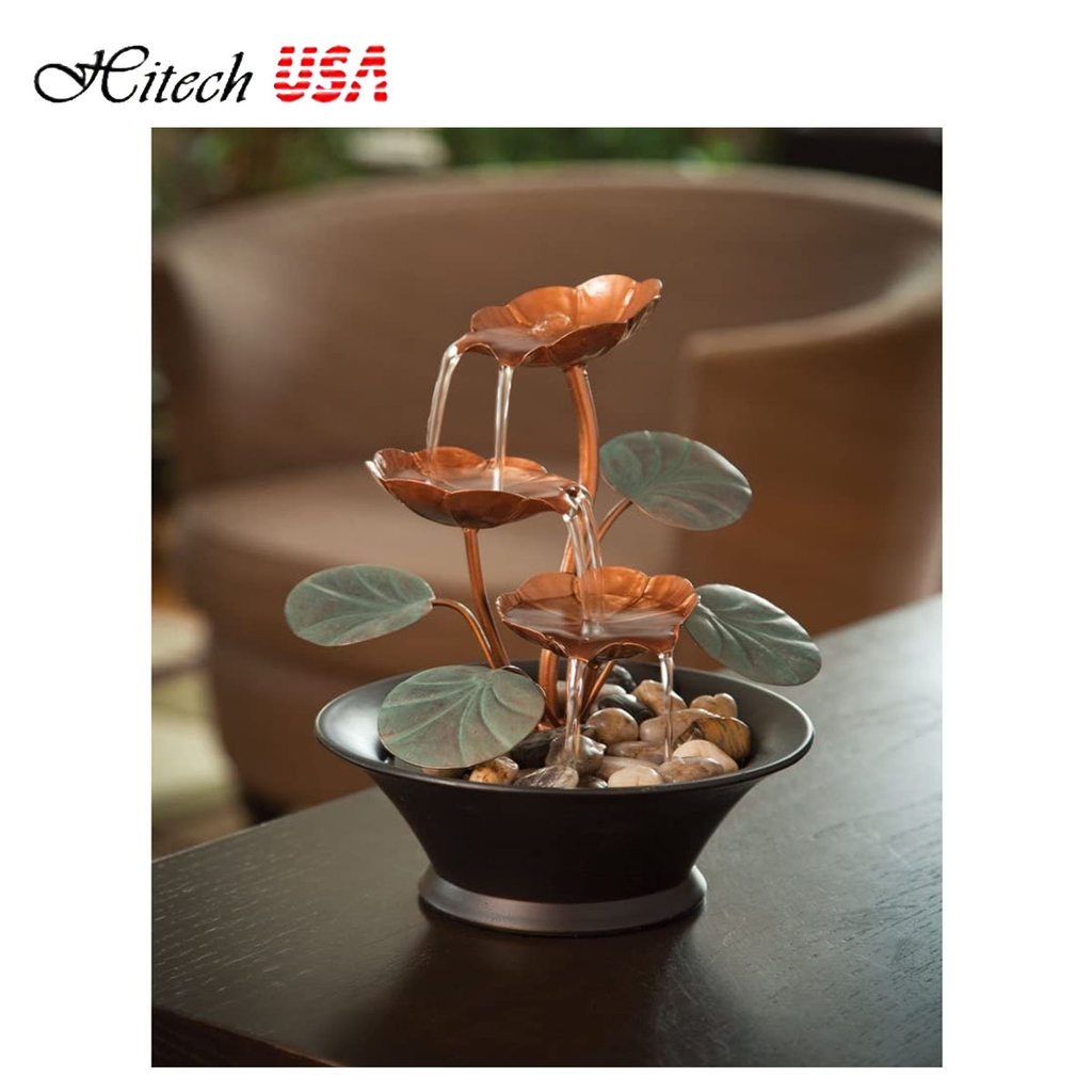 Thác nước phong thủy Bits And Pieces Small Indoor Water Fountain
