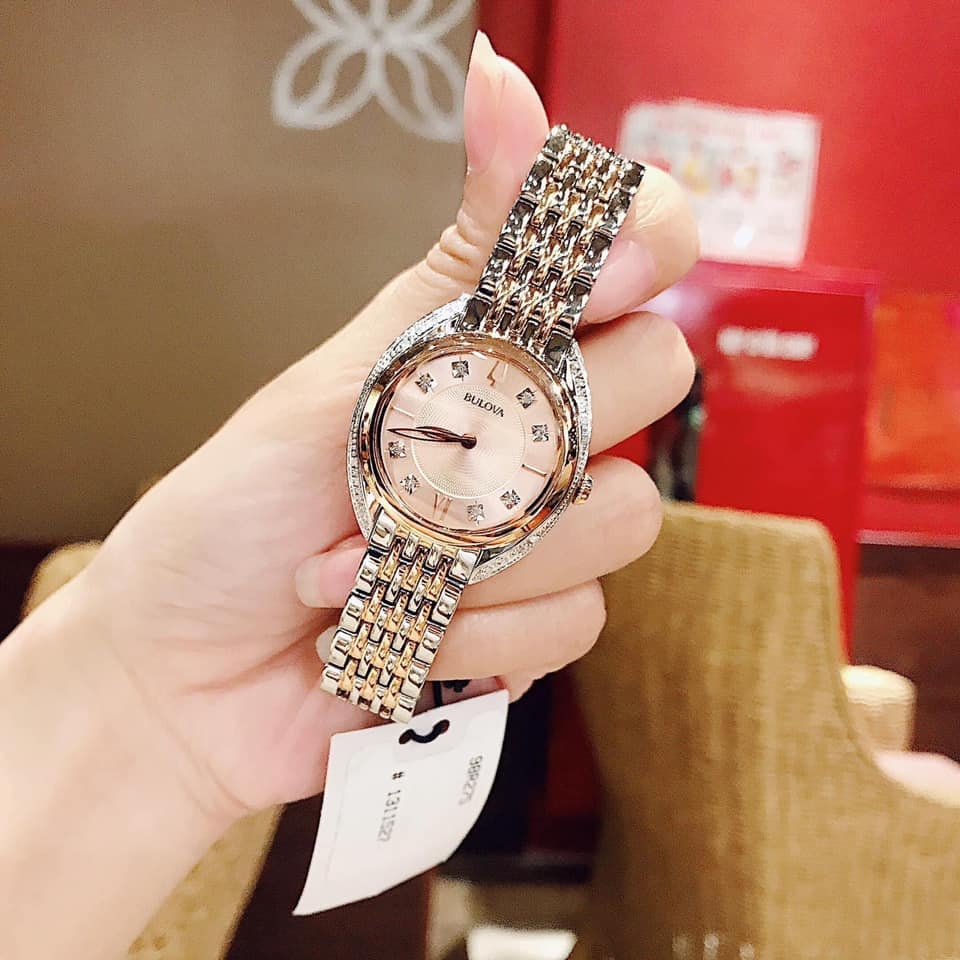 Đồng hồ BULOVA 98R275 Diamond Accent Watch