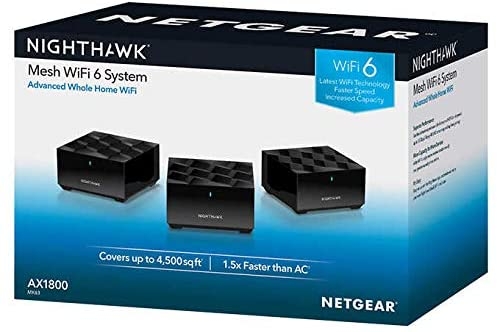 Bộ phát wifi  tốc độ cao công nghệ mới NETGEAR NIGHTHAWK -Mesh wifi 6 sytem