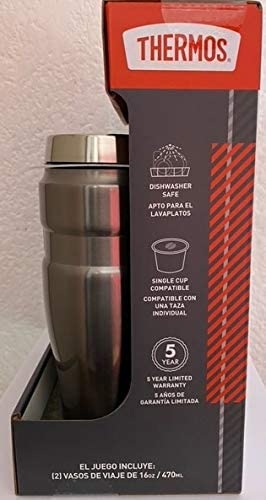 Set bình giữ nhiệt THERMOS Stainless Steel King Travel Tumbler