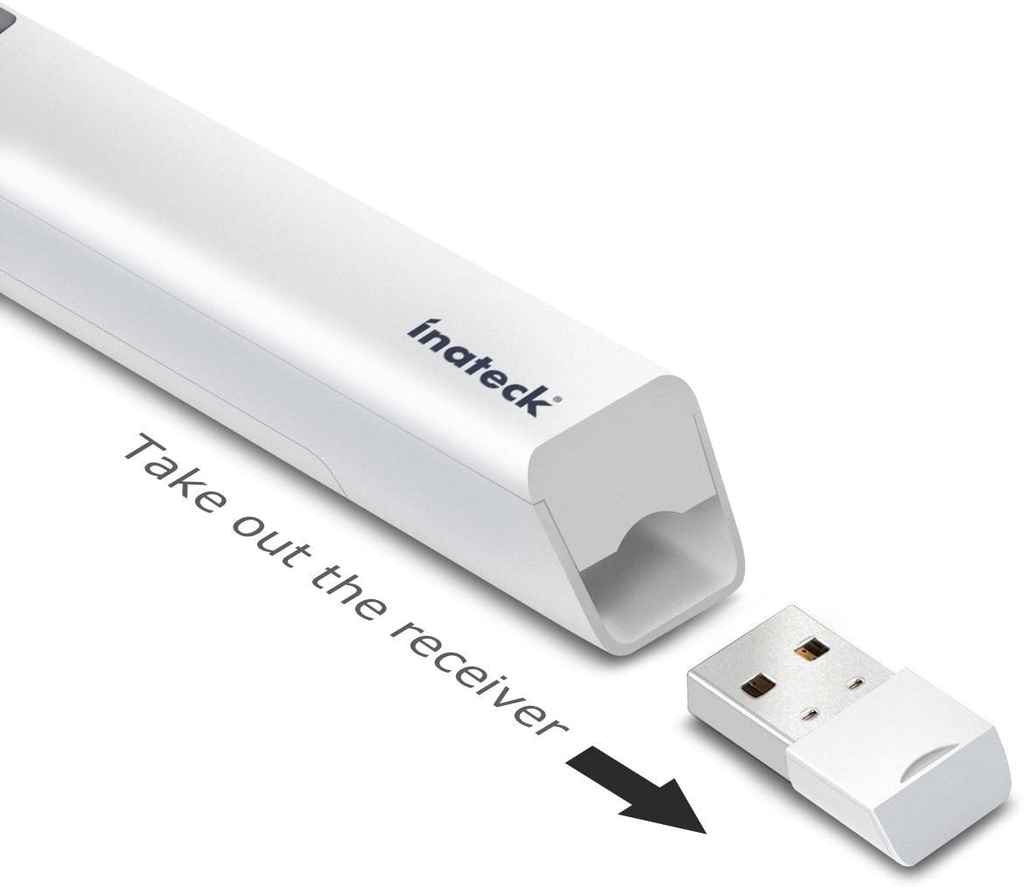 Bút laser trình chiếu inateck 2.4G wireless presenter WP1005