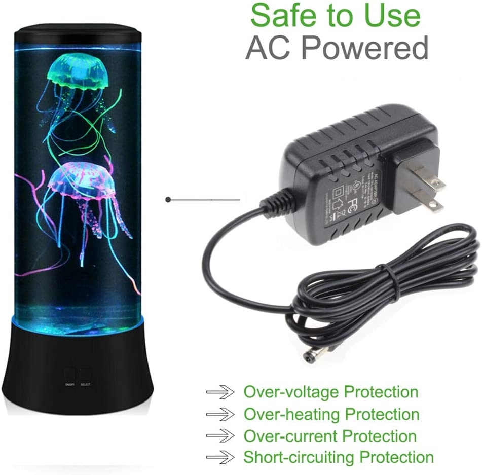 Đèn thủy sinh sứa EDIER LED Fantasy Jellyfish Lava Lamp