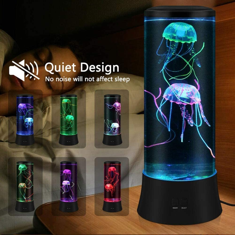 Đèn thủy sinh sứa EDIER LED Fantasy Jellyfish Lava Lamp