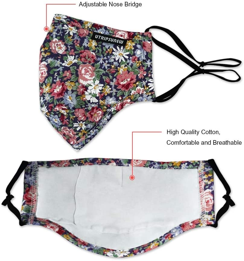 Khẩu trang kháng khuẩn UTRIPSUNEW Face Masks for Women