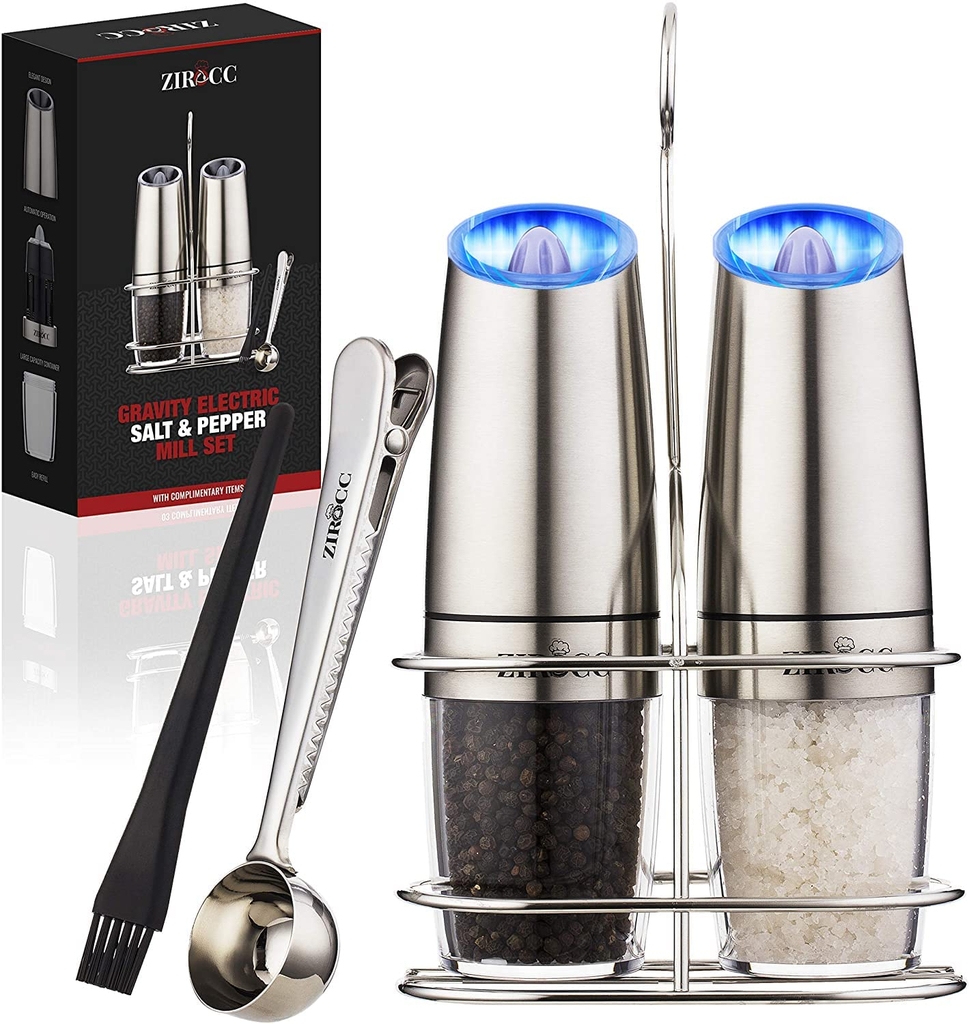 Bộ xay tiêu và muối tự động ZIROCC