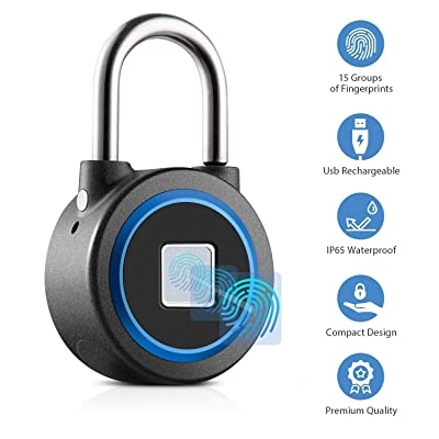 Ổ khóa vân tay với kết nối Bluetooth Omaggie