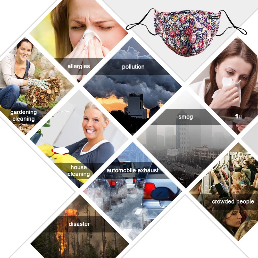 Khẩu trang kháng khuẩn UTRIPSUNEW Face Masks for Women