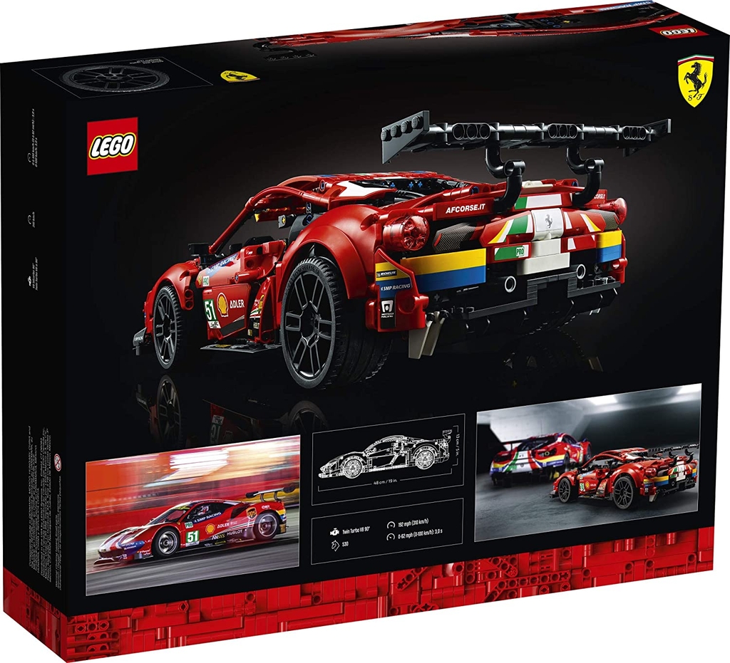 Bộ lắp ghép LEGO Technic Ferrari 488 GTE “AF Corse #51”