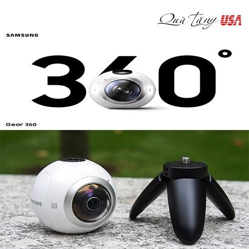 Gear 360 là camera dùng để quay phim chụp hình 360 độ