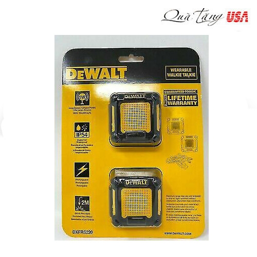 Bộ đàm thoại nhỏ gọn DEWALT DXFRS220