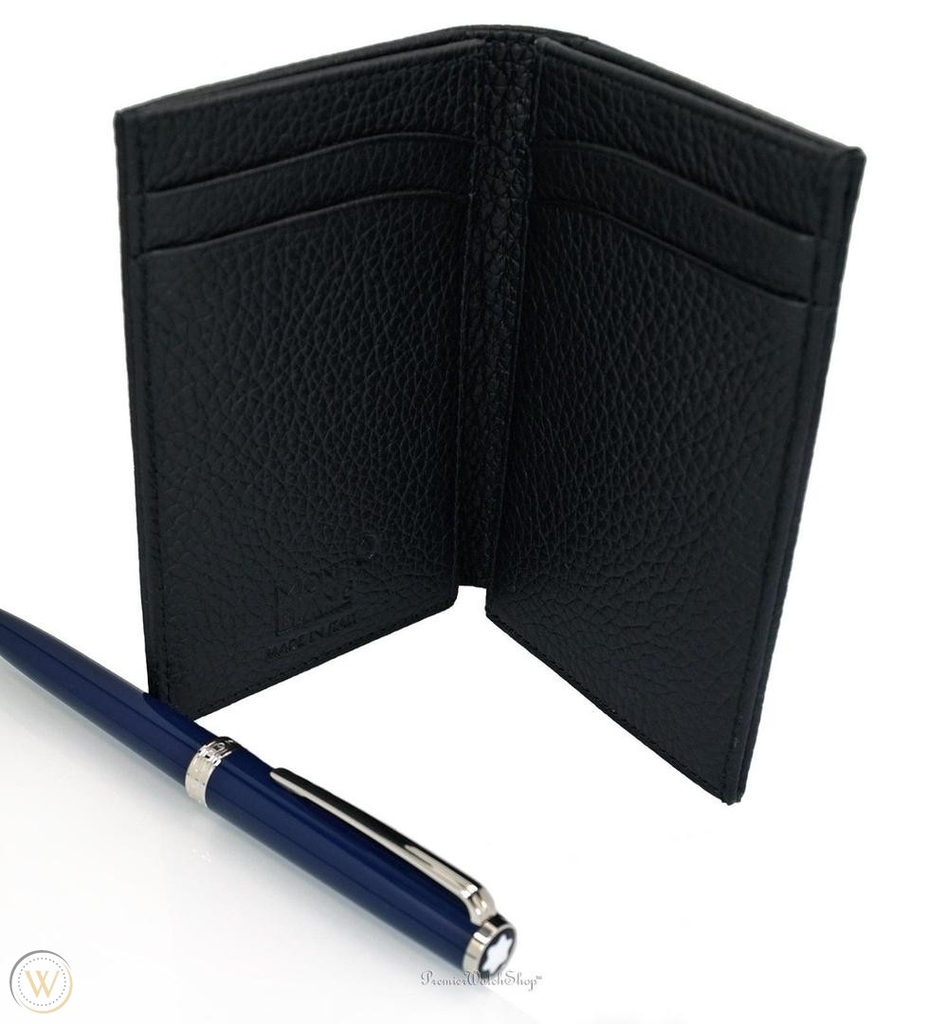 Set bút bi và ví da đựng thẻ Montblanc