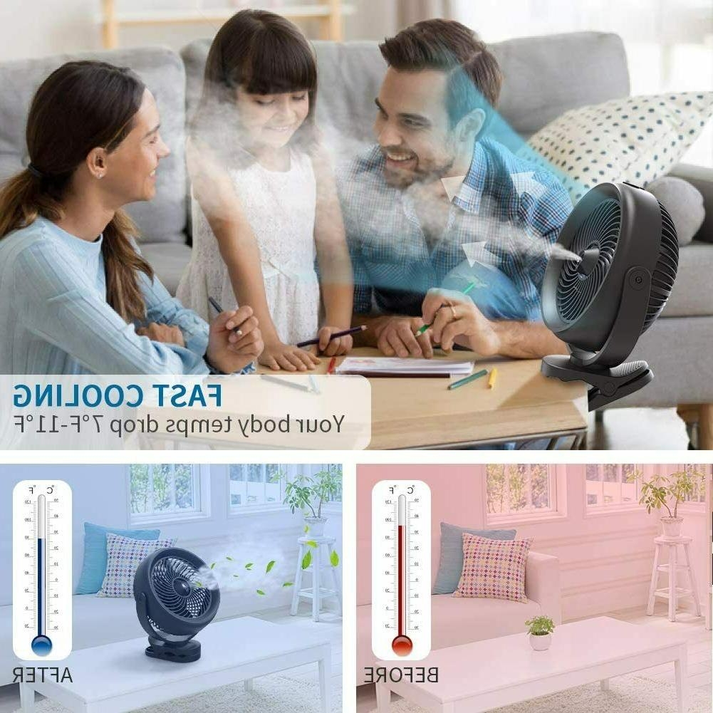 Quạt phun sương làm mát hoạt động bằng pin OPOLAR 10000mAh