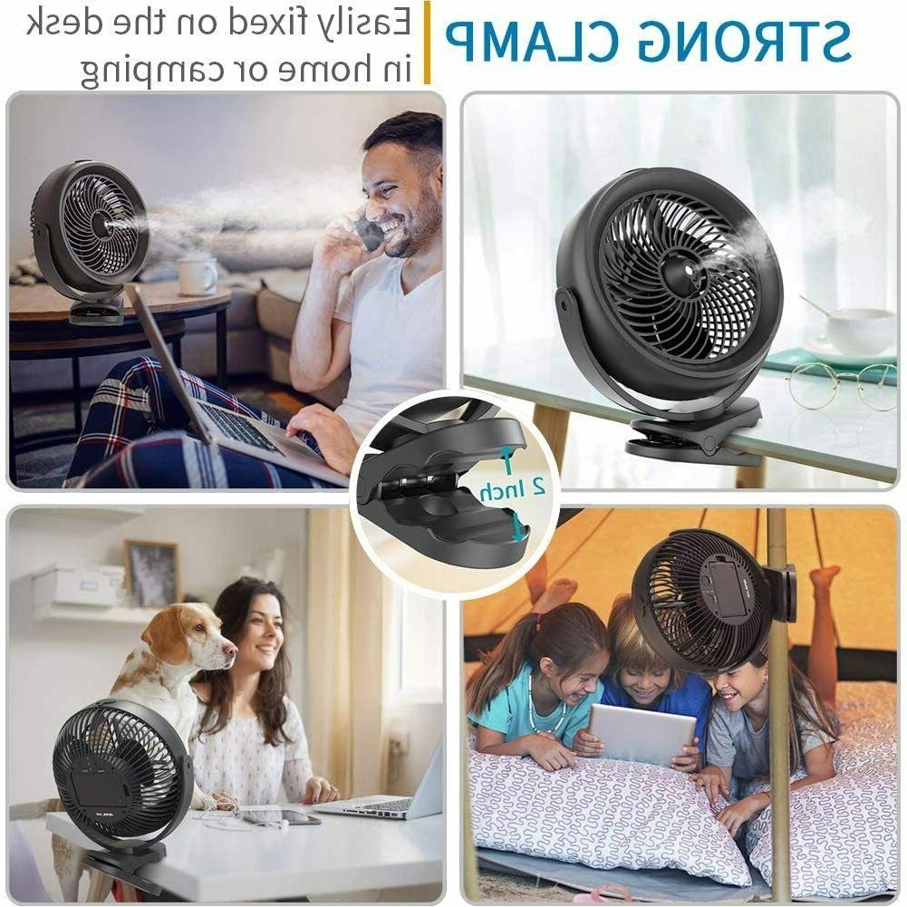 Quạt phun sương làm mát hoạt động bằng pin OPOLAR 10000mAh