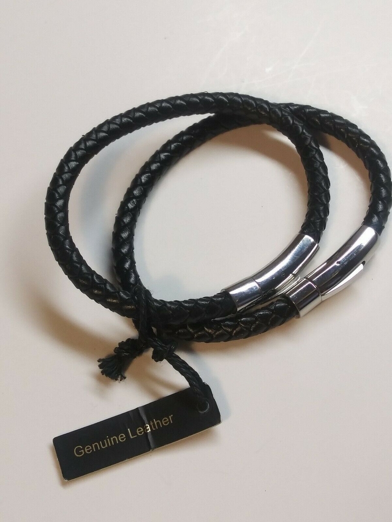 Vòng đeo tay bằng da cho nam Anthony Jacobs
