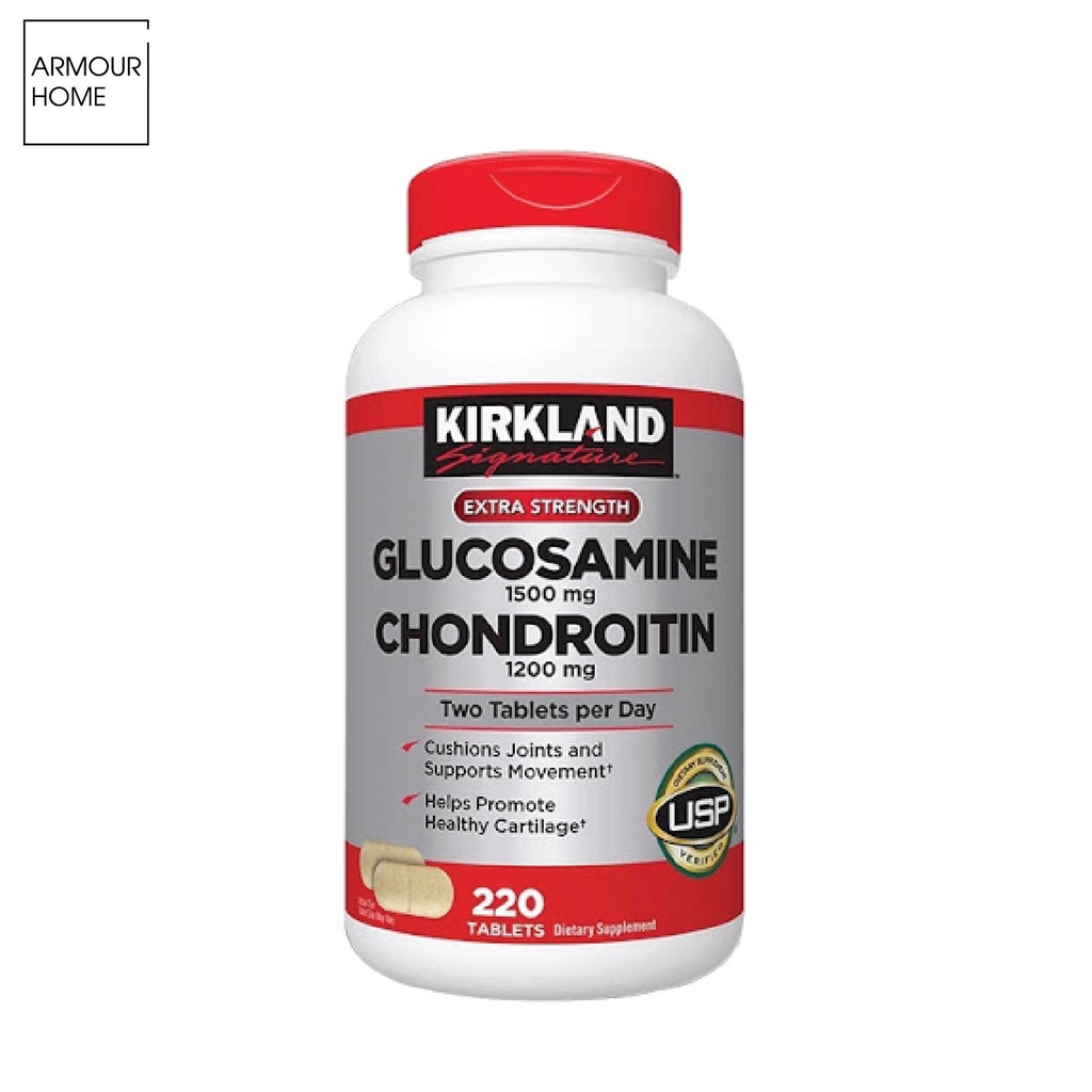 Hỗ trợ xương khớp Glucosamine Chondroitin Sulfate Kirkland 220 Viên - Bổ Khớp Của Mỹ