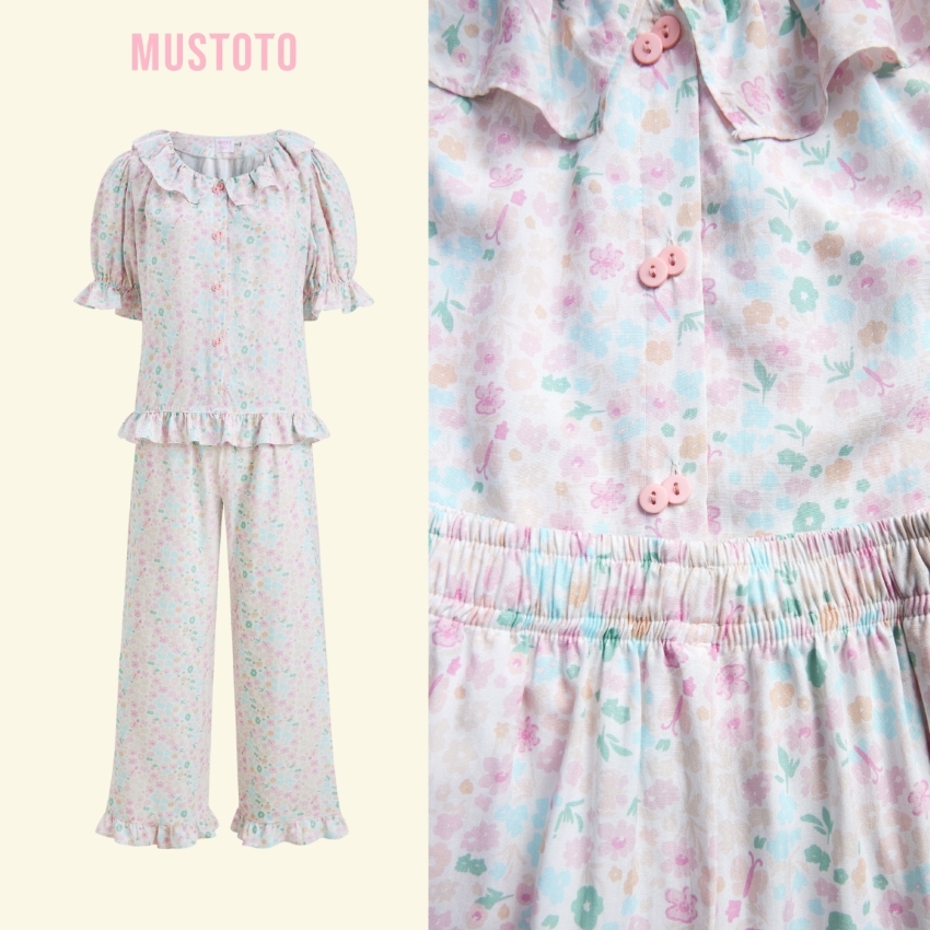 MB97 | Bộ Mặc Nhà Pijama Lyocell Quần Dài Thu Đông