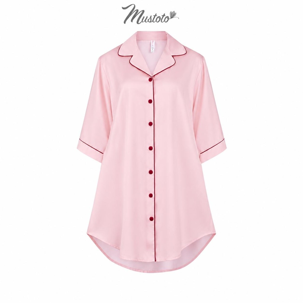 MB59 | Đầm Ngủ Pijama Nữ Tay Lửng Freesize
