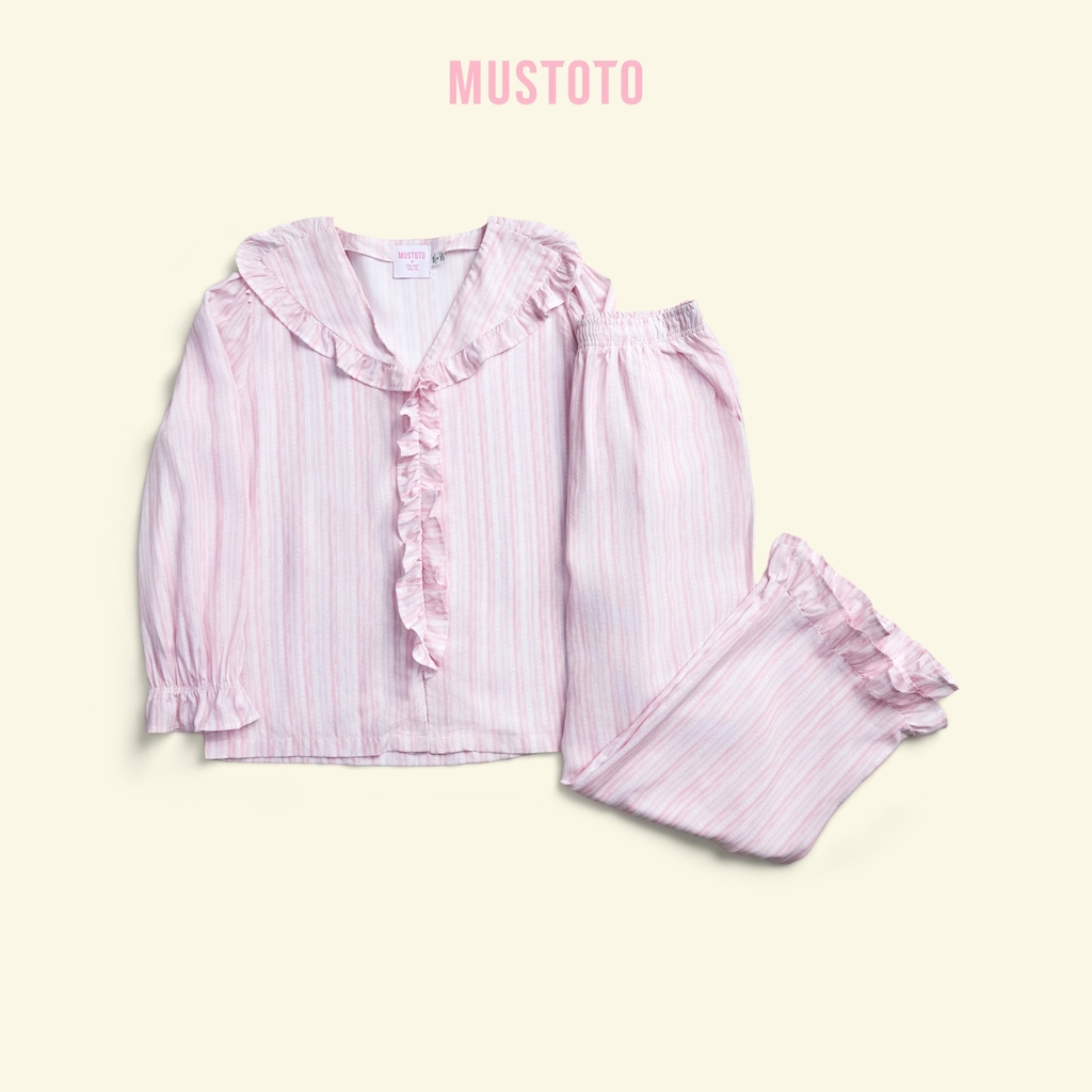 MB99 | Bộ Mặc Nhà Pijama Lyocell Quần Dài Thu Đông
