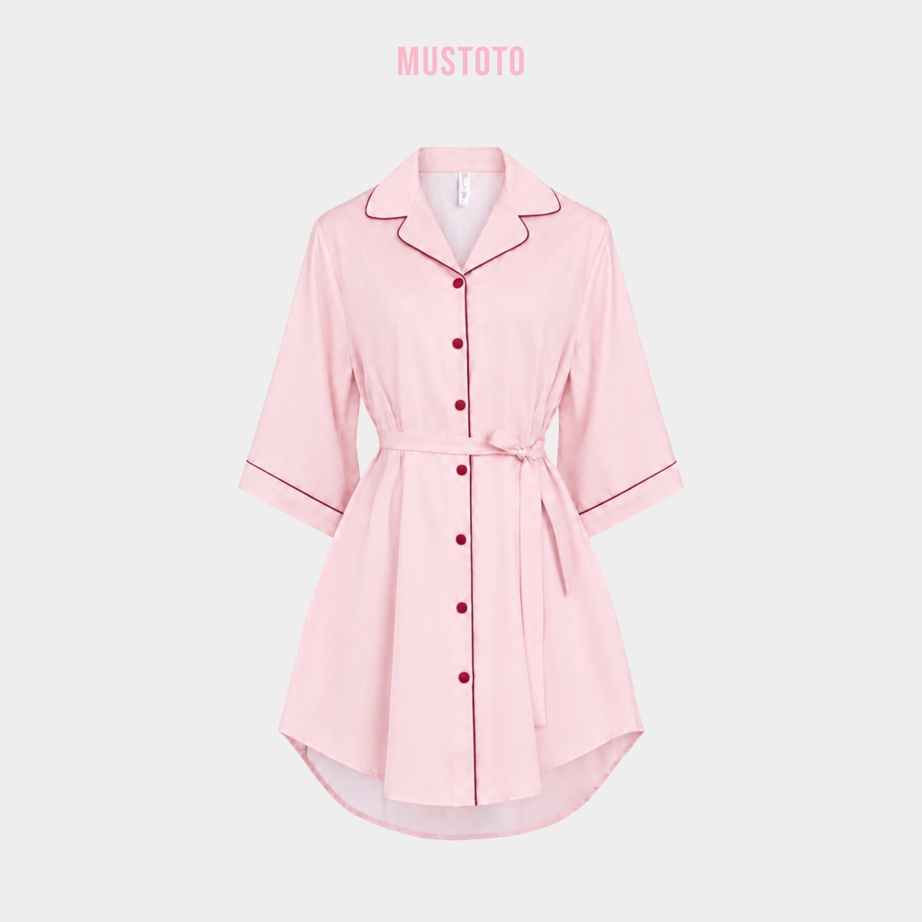 MB59 | Đầm Ngủ Pijama Nữ Tay Lửng Freesize