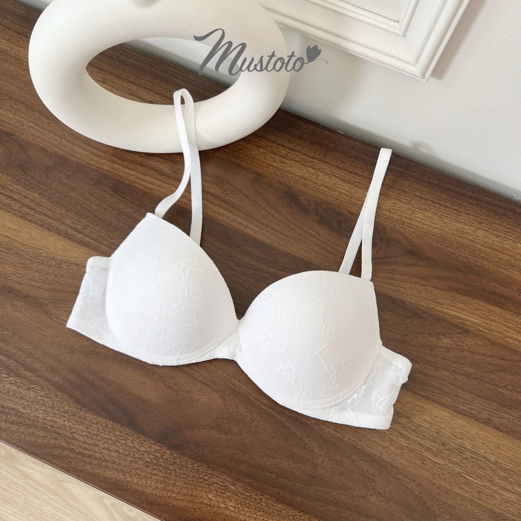 Áo Lót Không Gọng Ren Mút Vừa 2cm (MA39)