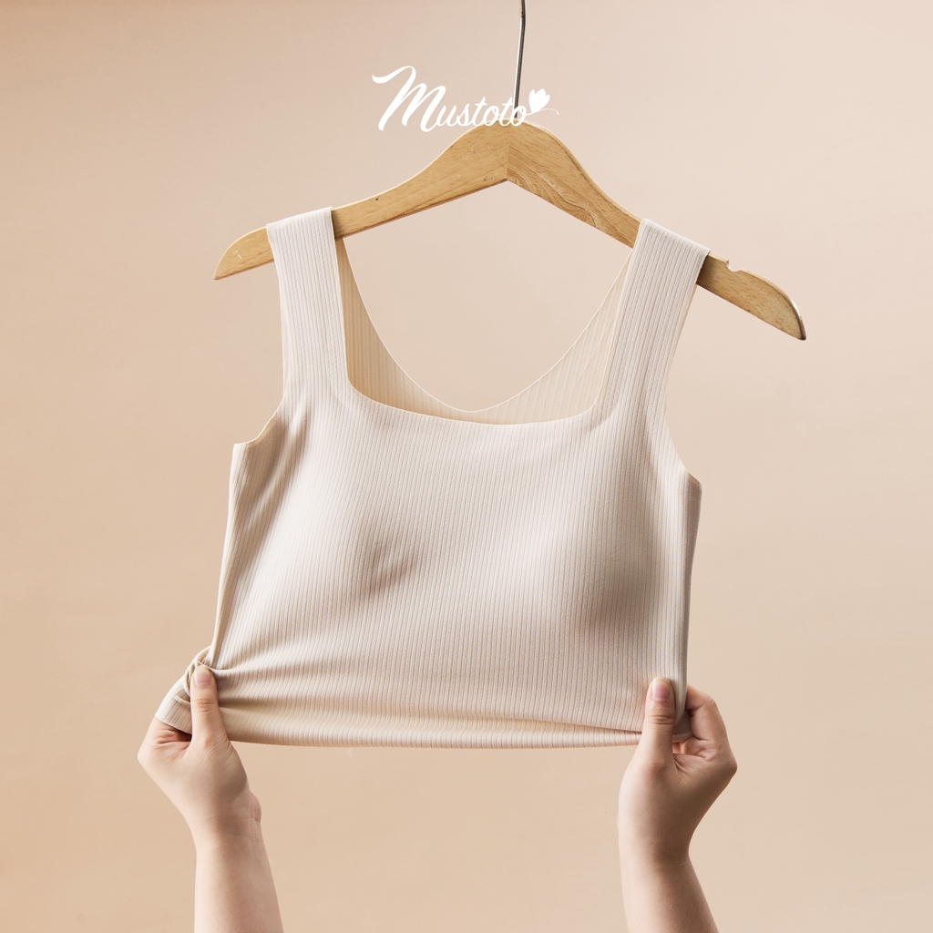 Áo Thun Có Sẵn Mút Nâng Ngực (MA82)