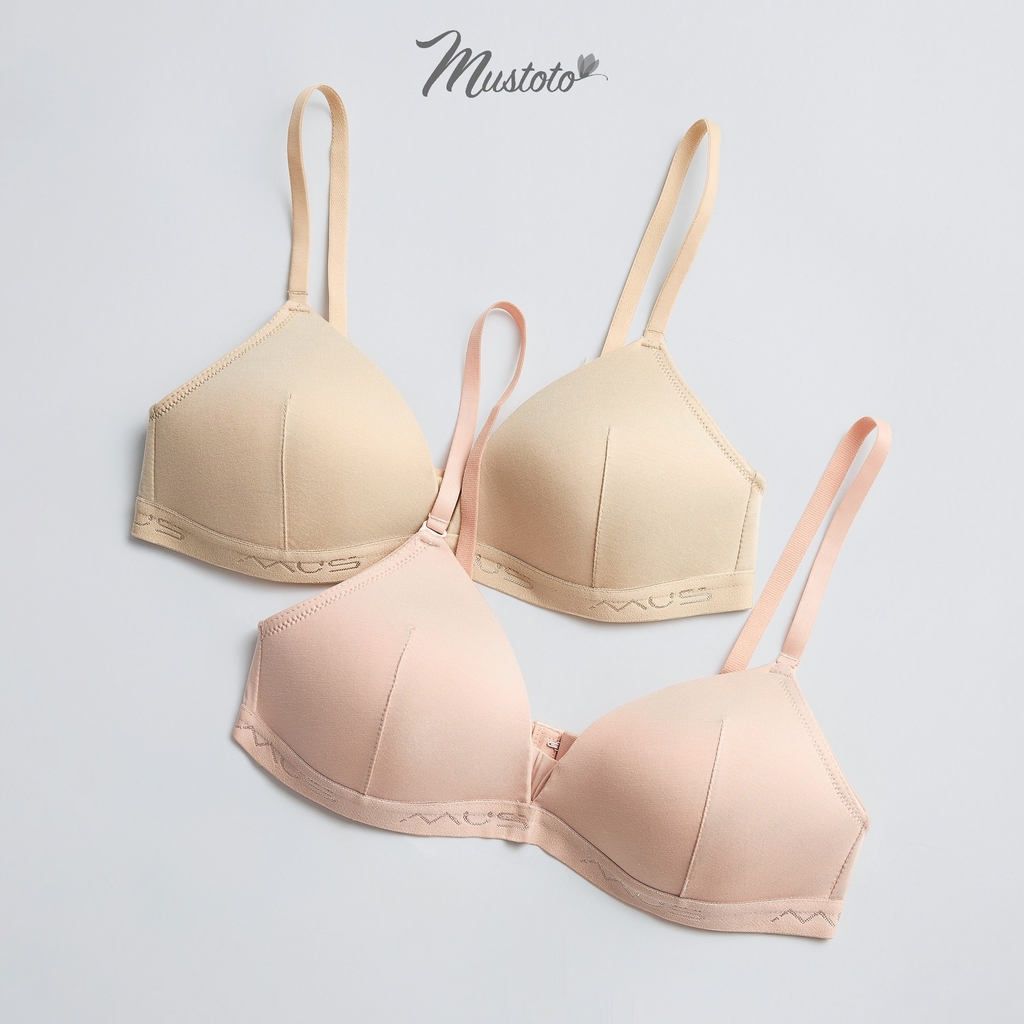 MA2801 | Áo Lót Nữ Bra Trơn Mút Mỏng 0,2cm Không Gọng Lyocell
