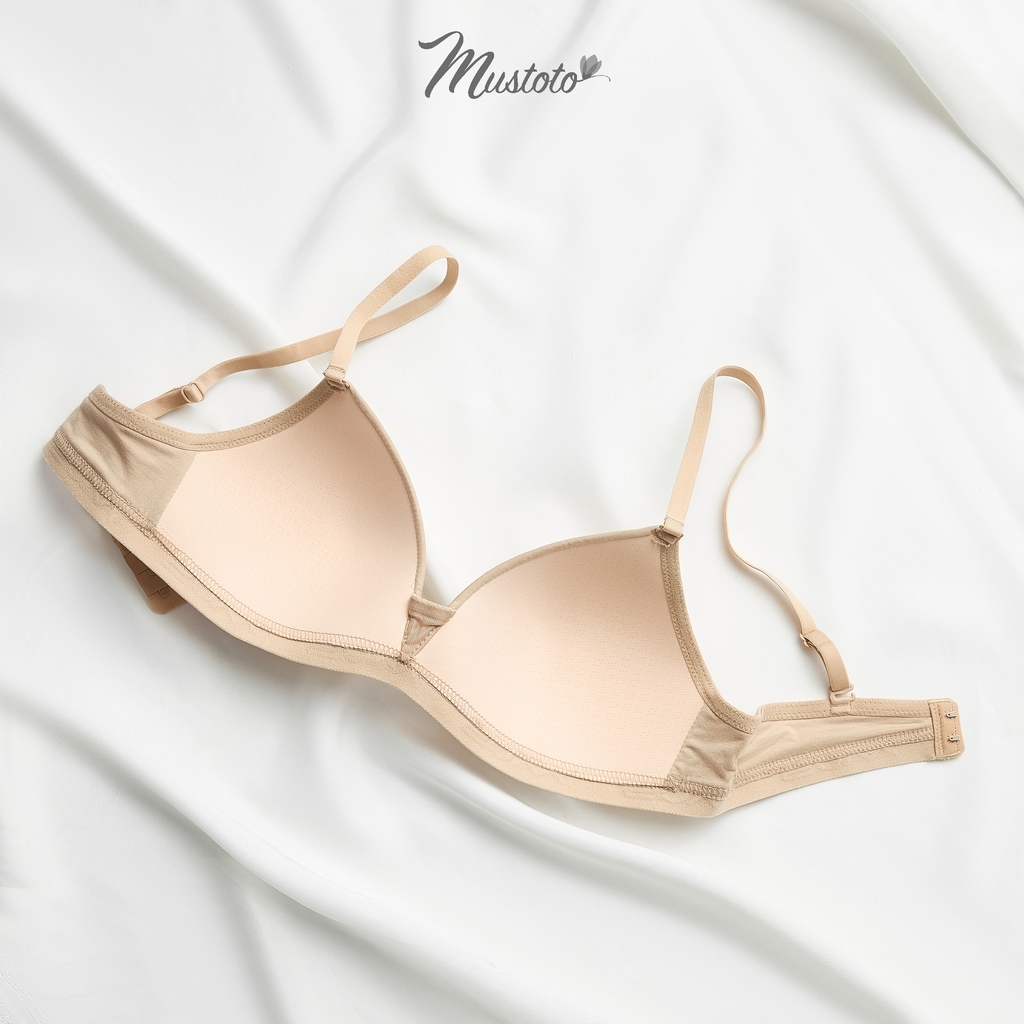 MA2801 | Áo Lót Nữ Bra Trơn Mút Mỏng 0,2cm Không Gọng Lyocell