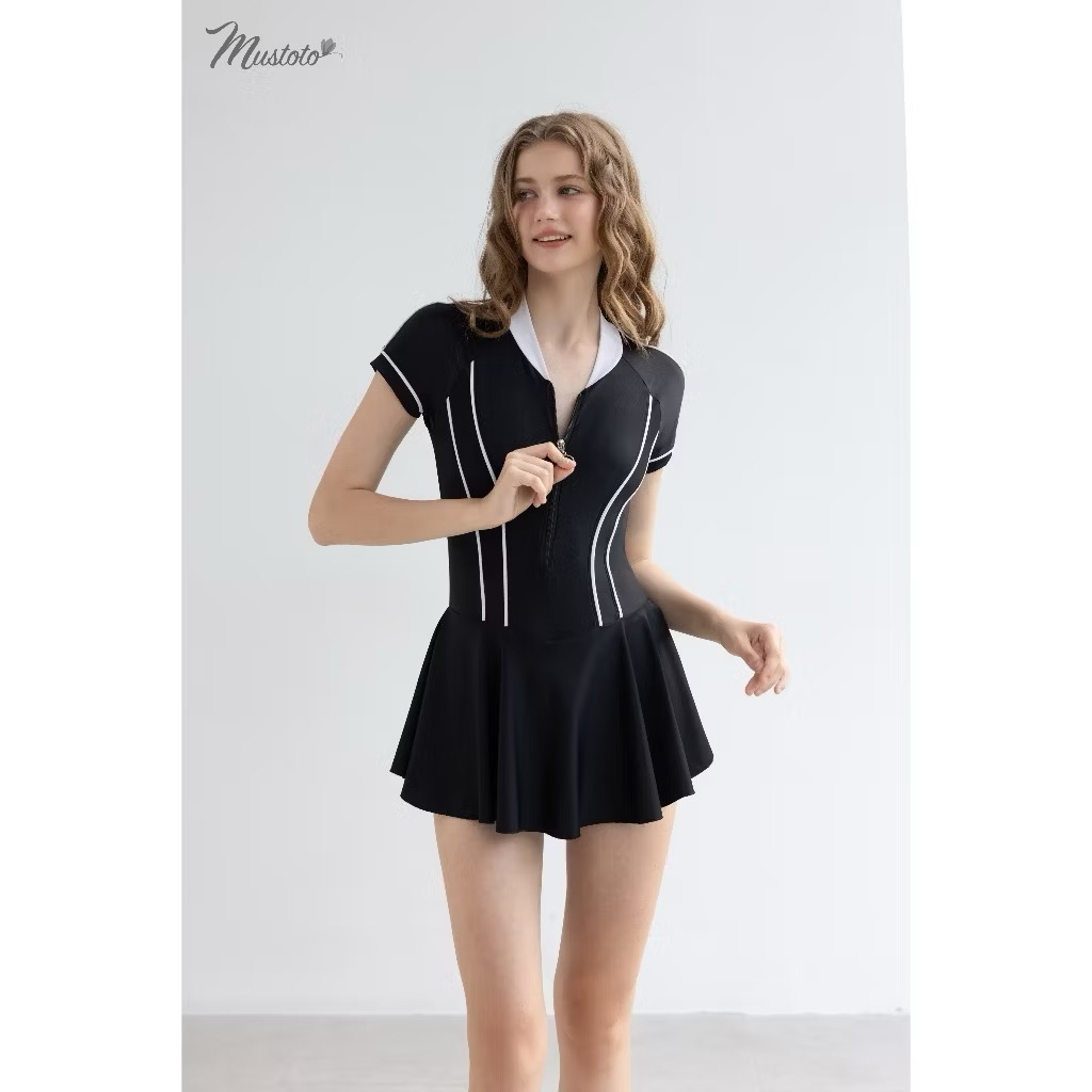 MS01 | Đồ Bơi Tay Ngắn Dáng Váy