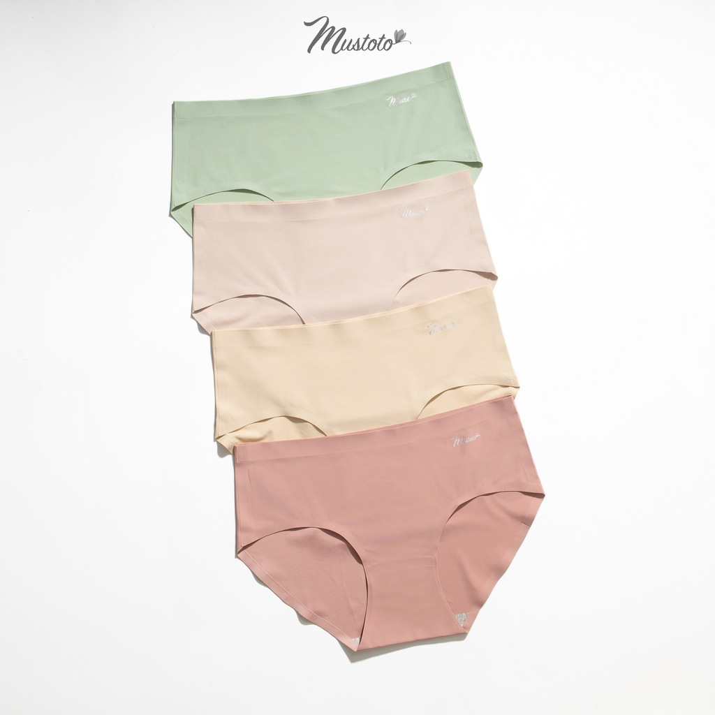 MQ62 | COMBO 4 Quần Lót Nữ Mustoto Không Đường May Tàng Hình