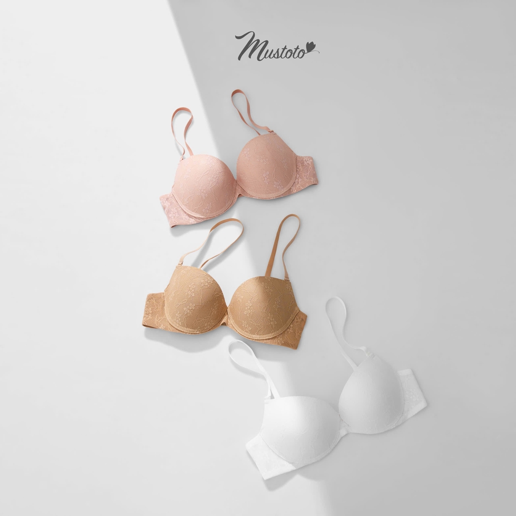 Áo Lót Không Gọng Ren Mút Vừa 2cm (MA39)