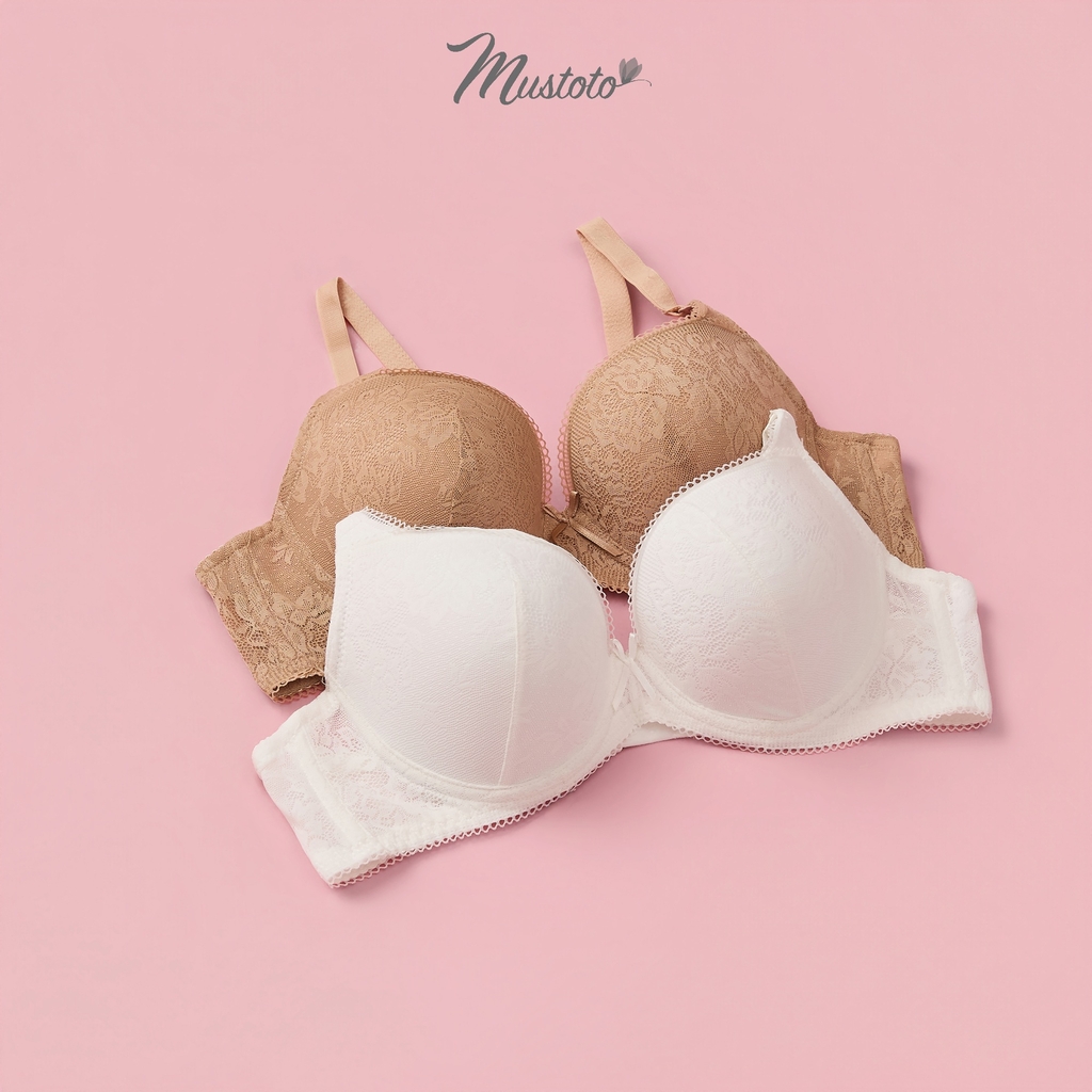 MA75 | [CÚP SÂU GỌNG MỀM] Áo Lót Nữ Bra Ren Mút Mỏng