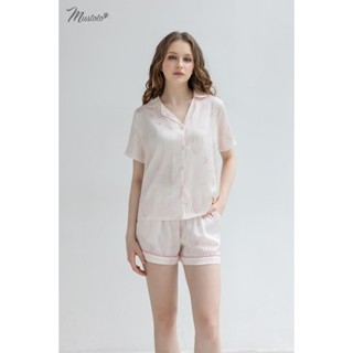 Bộ Pyjama Lụa Linh Lan Cao Cấp (MB33)