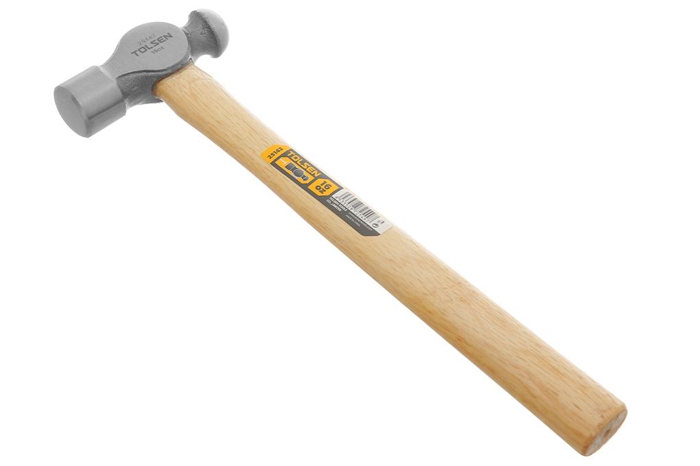 BÚA ĐẦU TRÒN CÁN GỖ 16OZ, 32OZ TOLSEN 25142, 25145 - HÀNG CHÍNH HÃNG