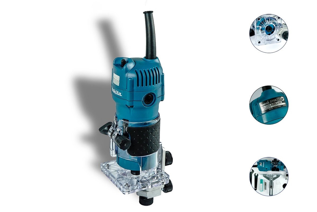 MÁY PHAY 6MM 530W MAKITA 3709- HÀNG CHÍNH HÃNG
