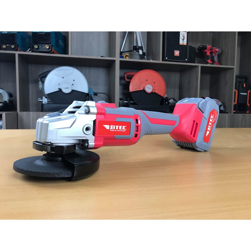Máy mài góc dùng pin Btec BT100-20V - 100mm